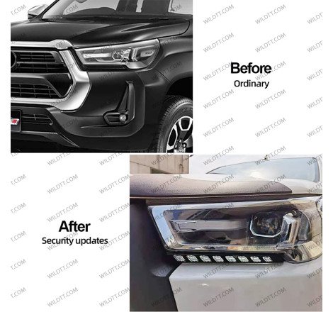 Daylights DRL Toyota Hilux 2020-2026 - WildTT