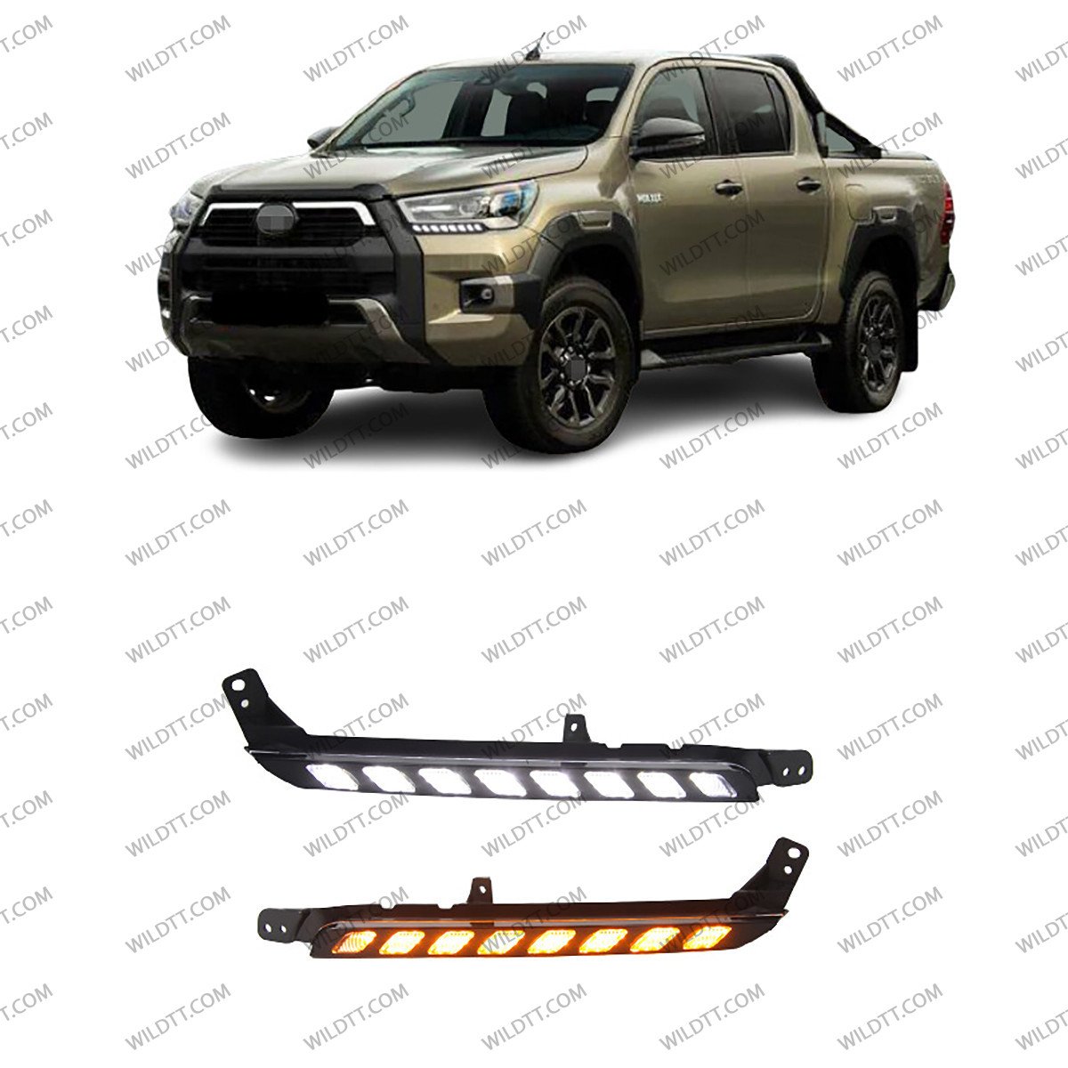Daylights DRL Toyota Hilux 2020-2026 - WildTT
