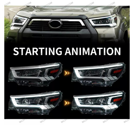 Fari LED Toyota Hilux 2020+ - WildTT