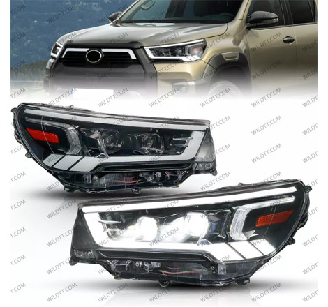 Fari LED Toyota Hilux 2020+ - WildTT