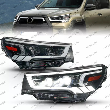 Fari LED Toyota Hilux 2020+ - WildTT