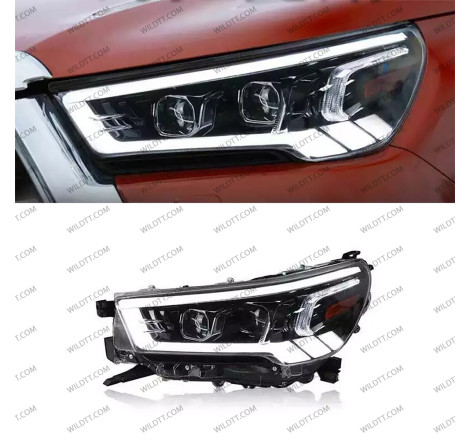 Fari LED Toyota Hilux 2020+ - WildTT