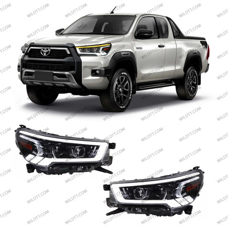 Fari LED Toyota Hilux 2020+ - WildTT