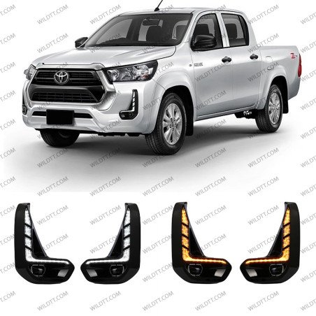 Daylights DRL Toyota Hilux 2020-2026 - WildTT