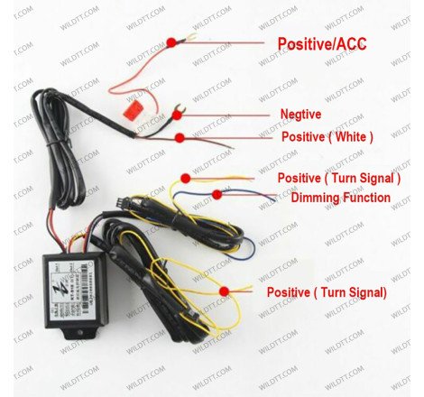 Daylights DRL Toyota Hilux 2020-2026 - WildTT