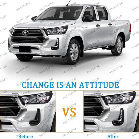 Daylights DRL Toyota Hilux 2020-2026 - WildTT