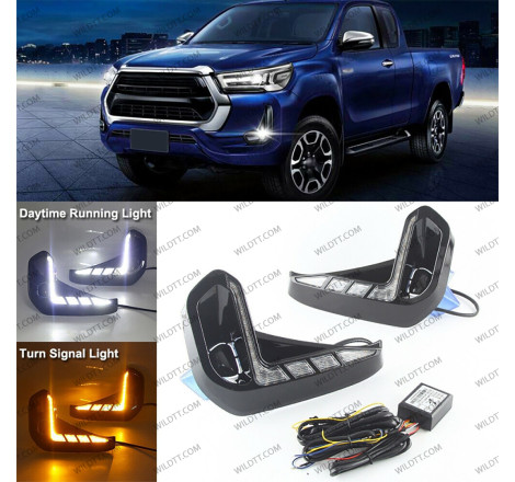 Daylights DRL Toyota Hilux 2020+ - WildTT