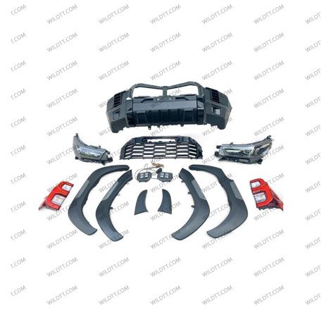 Body Kit Tundra Style Toyota Hilux DC 2020-2026 - WildTT