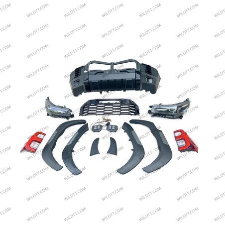 Body Kit Tundra Style Toyota Hilux DC 2020-2026 - WildTT