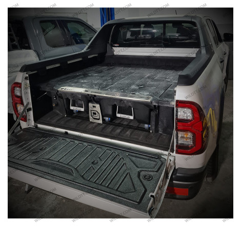 Cajoneras de Almacenamiento Decked Toyota Hilux DC 2016+ - WildTT