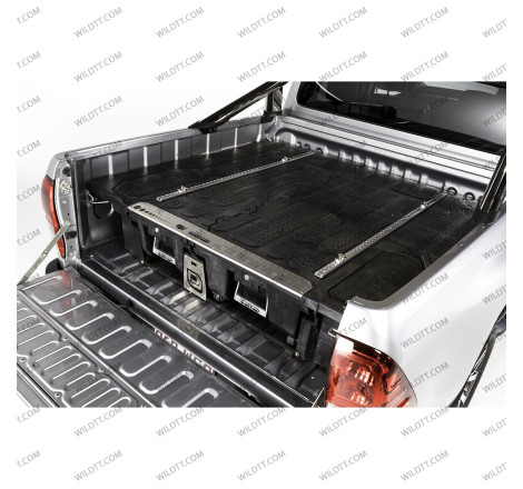 Storage Boxes Decked Toyota Hilux EC 2016+ - WildTT