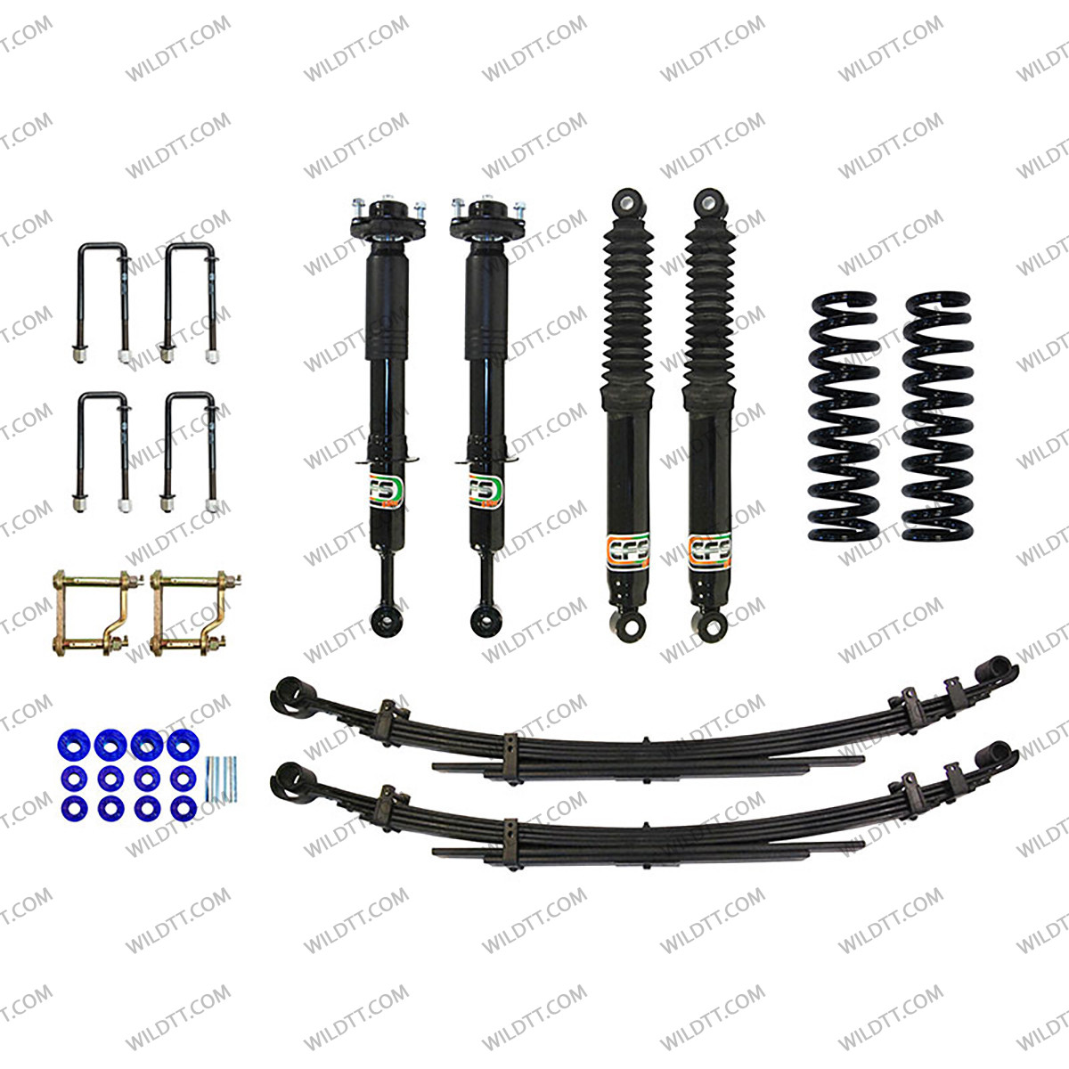 Fahrwerksatz EFS Elite +40MM Toyota Hilux 2016-2026 - WildTT