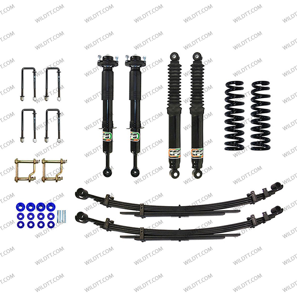 Kit Sospensioni EFS Elite HD +40MM Toyota Hilux 2016+ - WildTT