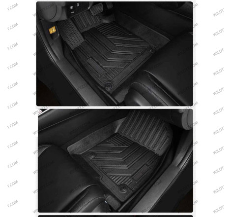 Tapis de Sol 3D Ford Ranger/Raptor DC 2023+ - WildTT