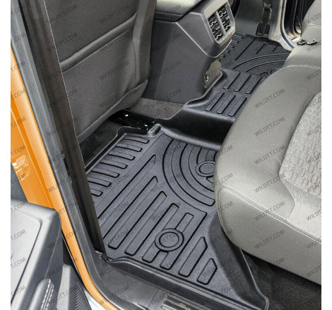 Tapis de Sol 3D Ford Ranger/Raptor DC 2023+ - WildTT