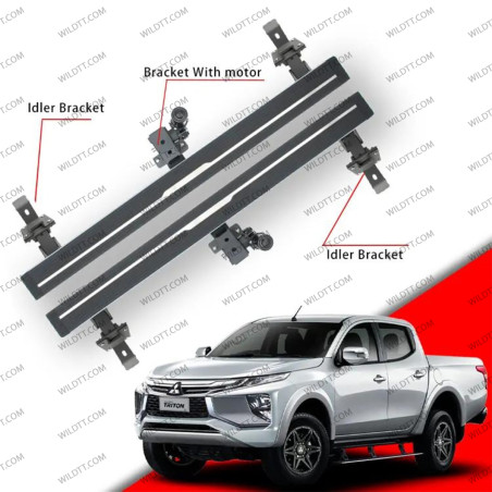 Estribos Eletricos Mitsubishi L200 DC 2015-2021 - WildTT