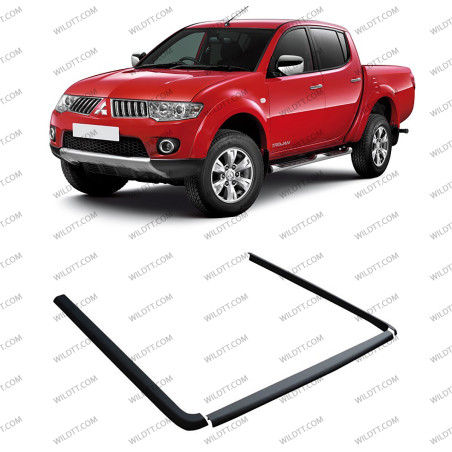 Bed Rails Caps Mitsubishi L200 DC 2011-2015 - WildTT