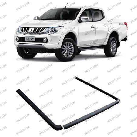 Railes de Bedliner Mitsubishi L200 DC 2015-2021 - WildTT