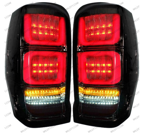 Pilotos Traseros Ahumados LED Mitsubishi L200 2019-2021 - WildTT