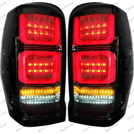 Pilotos Traseros Ahumados LED Mitsubishi L200 2019-2021 - WildTT