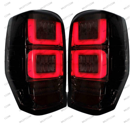 Pilotos Traseros Ahumados LED Mitsubishi L200 2019-2021 - WildTT