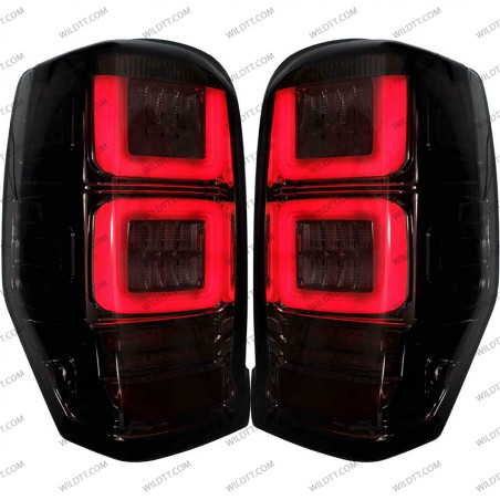 Pilotos Traseros Ahumados LED Mitsubishi L200 2019-2021 - WildTT