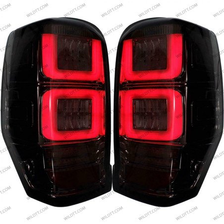Rauchende LED Rückleuchten Mitsubishi L200 2019-2021 - WildTT