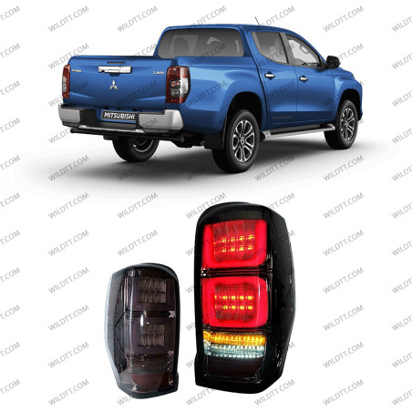 Luci Posteriori a LED Fumé Mitsubishi L200 2019-2021 - WildTT