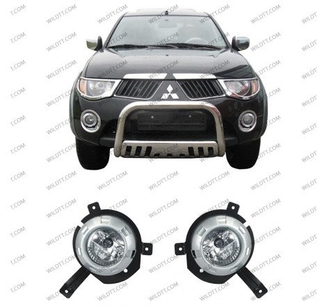 OEM Fog Lights Mitsubishi L200 2008-2011 - WildTT