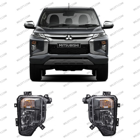 OEM Fog Lights Mitsubishi L200 2019-2021 - WildTT