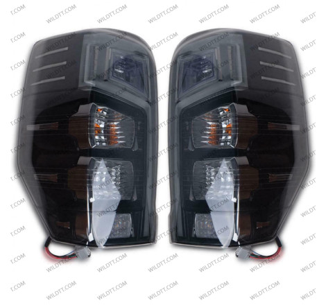 Pilotos Traseros Ahumados LED Mitsubishi L200 2019-2021 - WildTT