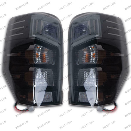 Pilotos Traseros Ahumados LED Mitsubishi L200 2019-2021 - WildTT