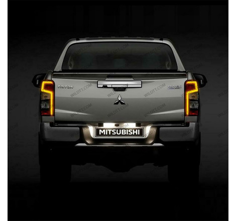 Pilotos Traseros Ahumados LED Mitsubishi L200 2019-2021 - WildTT