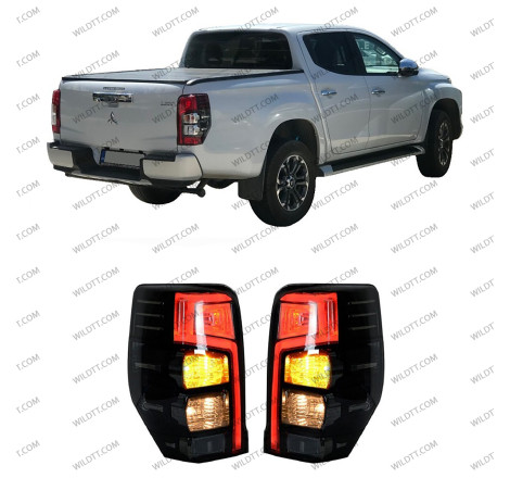 Hard Tri-Fold Mitsubishi L200 SC 2015-2021 - WildTT