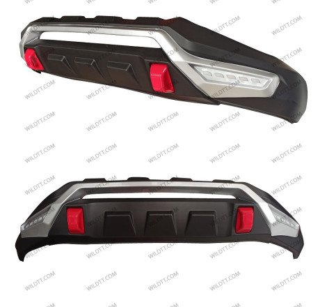 Parachoques Delantero ABS C/ DRL Mitsubishi L200 2019-2021 - WildTT