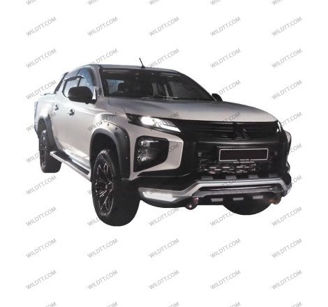 Parachoques Delantero ABS C/ DRL Mitsubishi L200 2019-2021 - WildTT