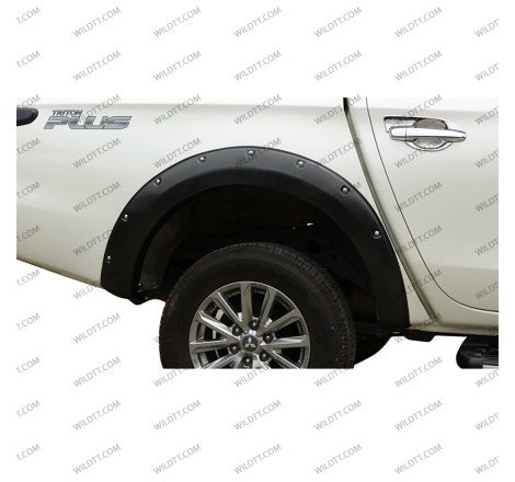 Parafanghi OFF-Road Mitsubishi L200 CC 2015-2019 - WildTT