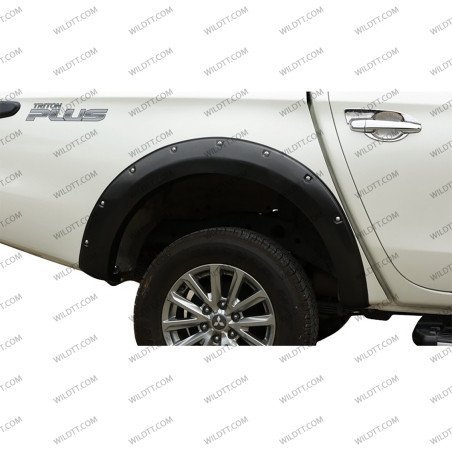 Parafanghi OFF-Road Mitsubishi L200 CC 2015-2019 - WildTT