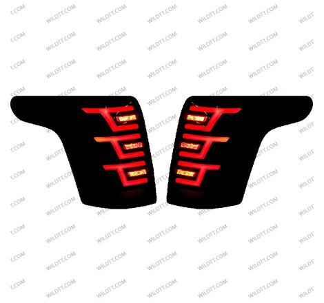 Pilotos Traseros Ahumados LED Mitsubishi L200 2015-2019 - WildTT