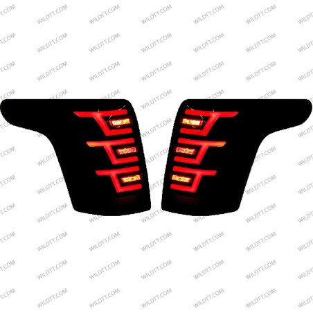 Pilotos Traseros Ahumados LED Mitsubishi L200 2015-2019 - WildTT