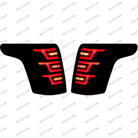 Smoked Led Tail Lights Mitsubishi L200 2015-2019 - WildTT