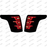 Pilotos Traseros Ahumados LED Mitsubishi L200 2015-2019 - WildTT