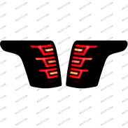 Smoked Led Tail Lights Mitsubishi L200 2015-2019 - WildTT