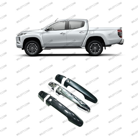 Housses de Poignée de Porte Mitsubishi L200 2019-2021 - WildTT