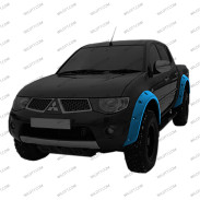 OFF-Road Fender Flares Mitsubishi L200 DC 2006-2011 - WildTT