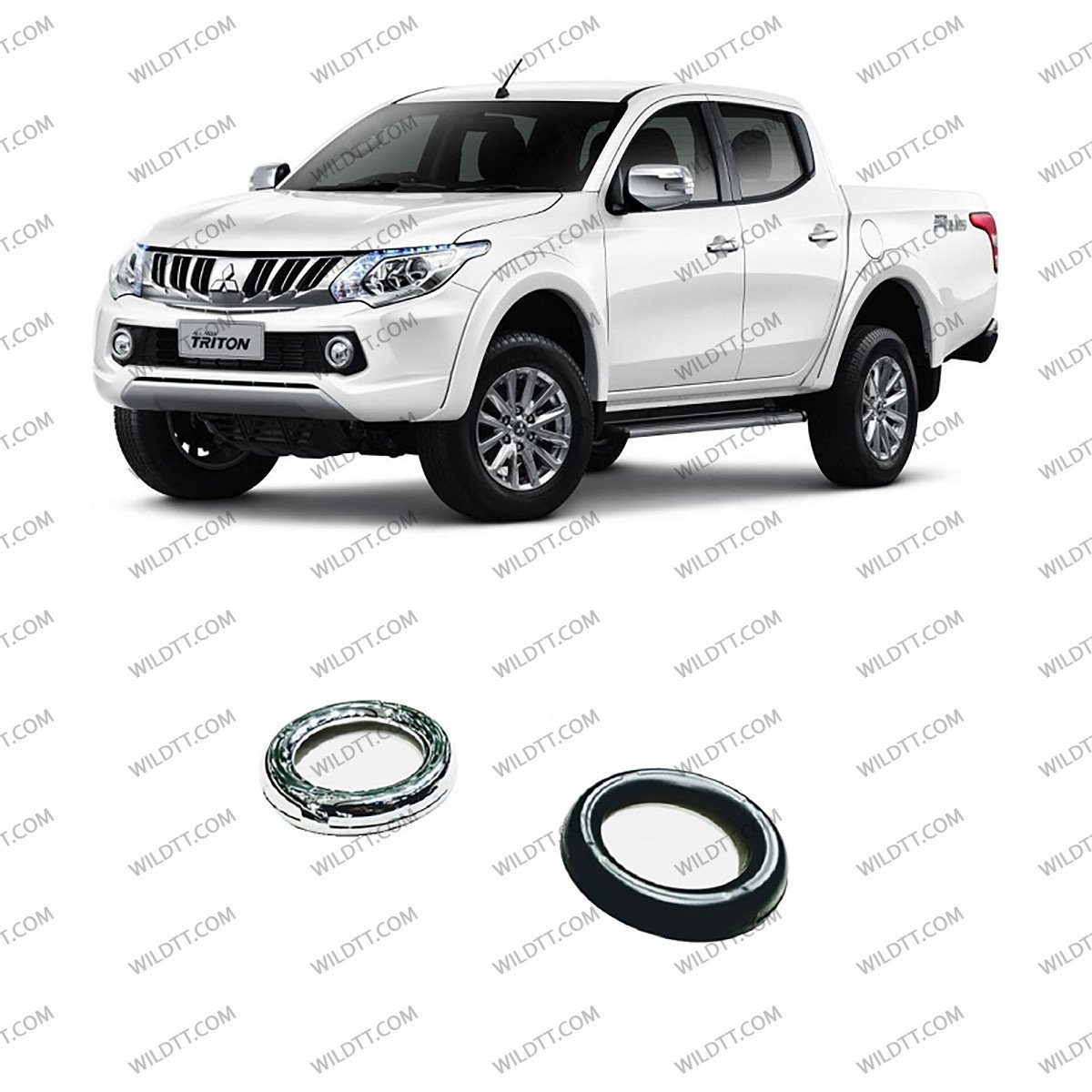 Cubre Faros Antiniebla Mitsubishi L200 2015-2019 - WildTT