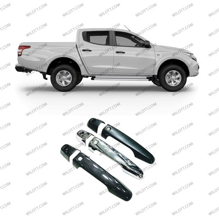 Housses de Poignée de Porte Mitsubishi L200 2015-2019 - WildTT