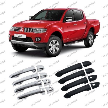 Door Handle Covers Mitsubishi L200 2006-2015 - WildTT