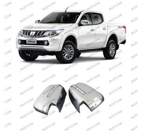 Housses de Rétroviseurs Latéraux Mitsubishi L200 2015-2019 - WildTT